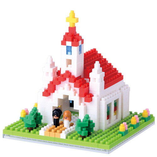 나노블럭 - 교회 CHURCH (440pcs) NBH-087