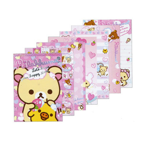 ★10%할인★ 리락쿠마 위드하트 메모패드 - 코리락 (15cm) MM-99001