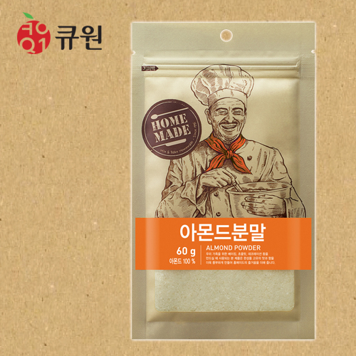 큐원 홈베이킹 아몬드분말 60g