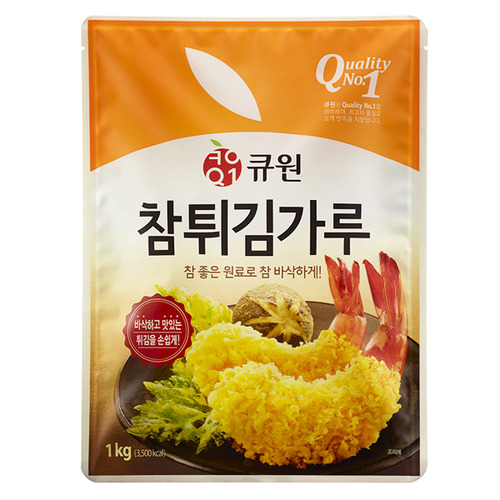큐원 참튀김가루 1kg