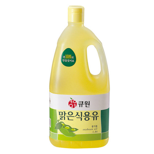 큐원 대배유(식용유)_맑은식용유 1.8L