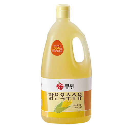 큐원 옥배유(옥수수유)_맑은옥수수유 1.8L