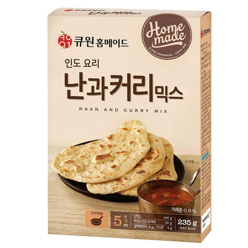 큐원 난과커리믹스 235g (프라이팬용)