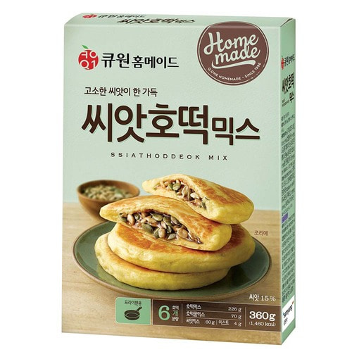 큐원 씨앗호떡믹스 10개 한박스 (프라이팬용)