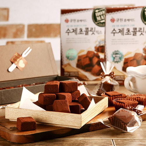 큐원 수제초콜릿 DIY세트 파베초콜릿
