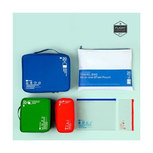 Flight 247 트래블 올인원 6P SET