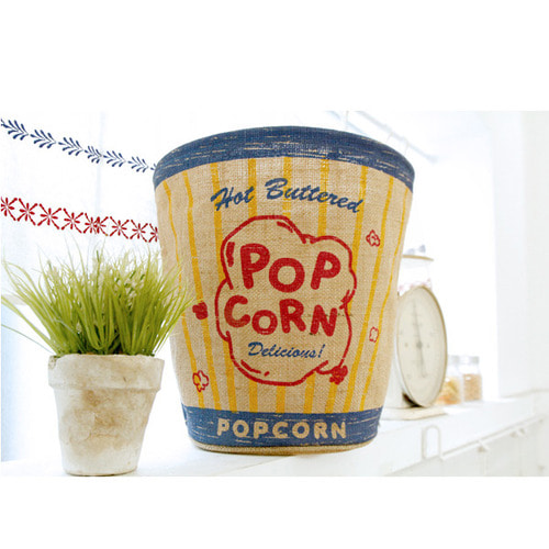 쥬트 웨이스트 바스켓 - POPCORN